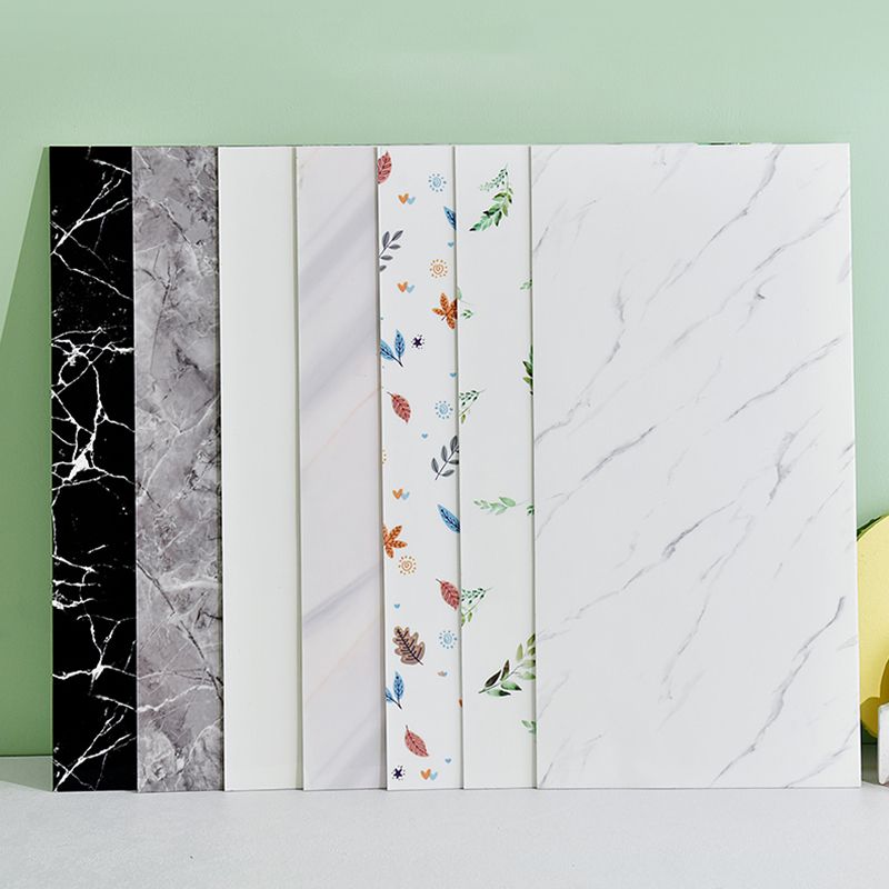 BowLift | Modern rectangular Peel and Stick back wall tile PVC wallpaper