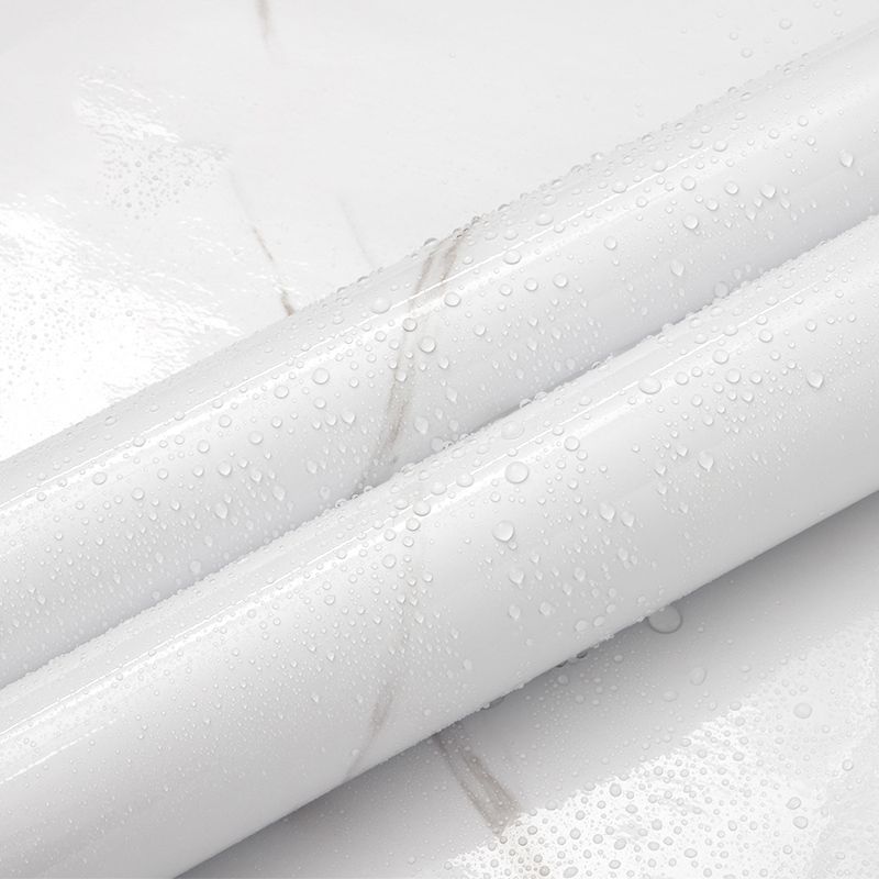 BowLift | Marble Texture Scratch Resistant Tile PVC Single Peel & Stick Tile for Bathroom Backsplash