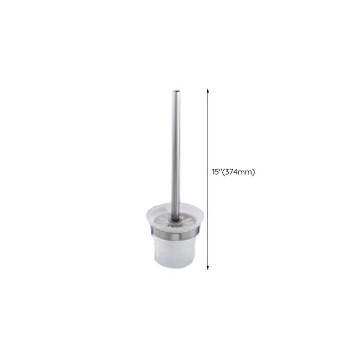 BowLift | Contemporary bathroom accessory set made of aluminum with towel holder/bath shelf