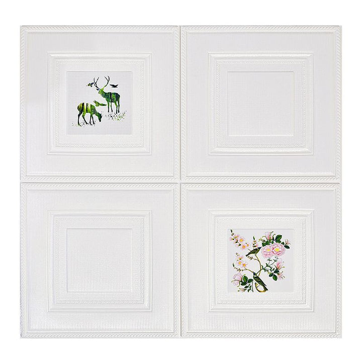 BowLift | Modern Wall Panel Cartoon Print Peel and Stick Waterproof Wall Panel