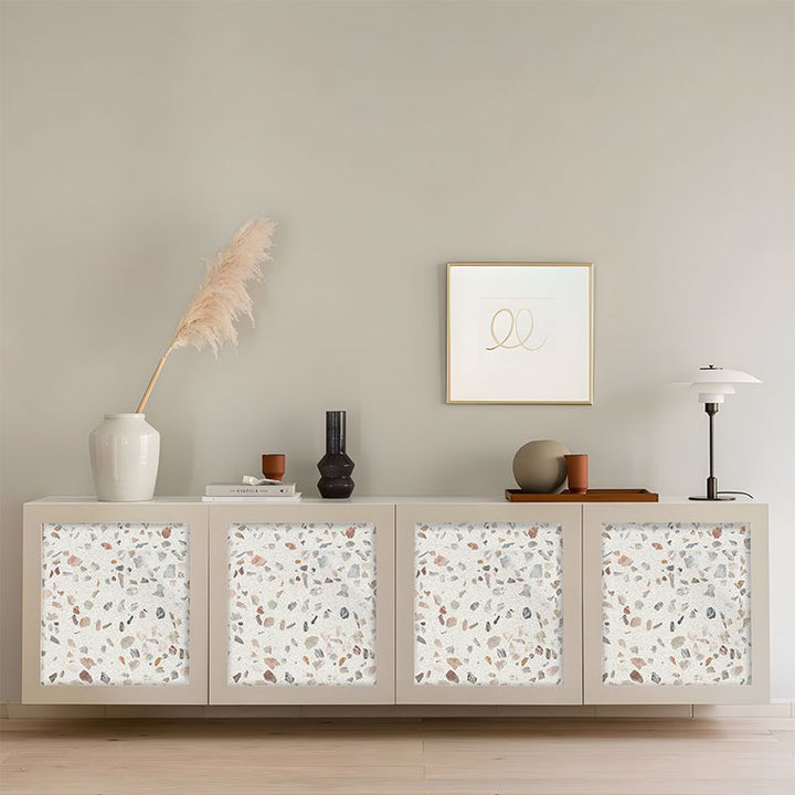 BowLift | Plastic Peel and Stick Wall Tile Modern Easy Peel and Stick Tile