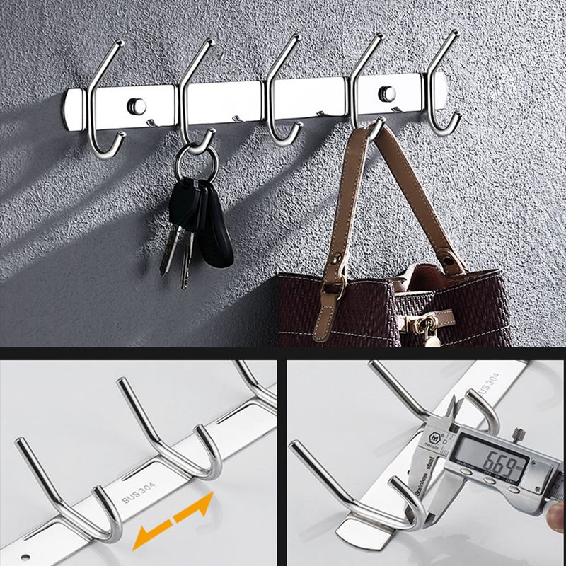 BowLift | Modern Stainless Steel Bathroom Shelf Paper Holder Bathroom Accessory Set