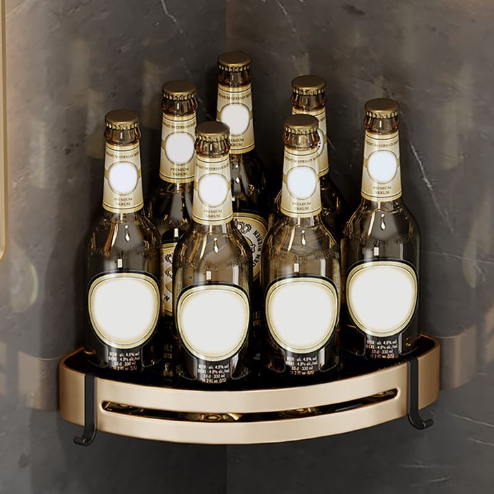 BowLift | Modern Gold Bathroom Accessories Set Bathroom Shelf Bathroom Accessories Set