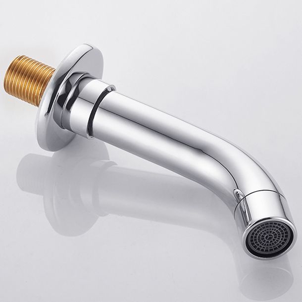 BowLift | Modern bathroom faucet wall-mounted cross handles low arc faucet