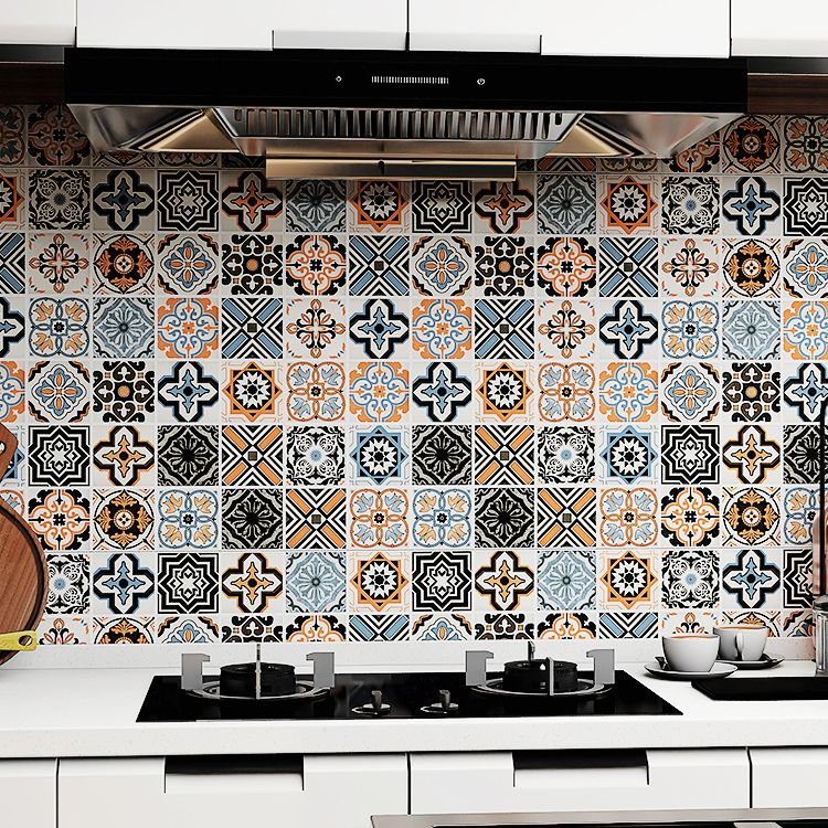 BowLift | Spanish Pattern Single Tile Waterproof Peel & Stick Tile for Splashback Wall
