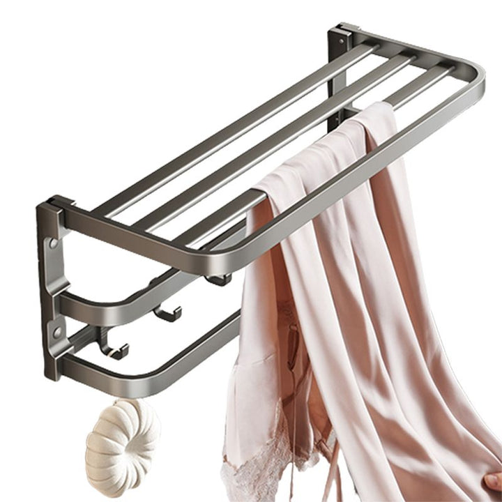 BowLift | Traditional bathroom accessory as a single piece or in a set in gray