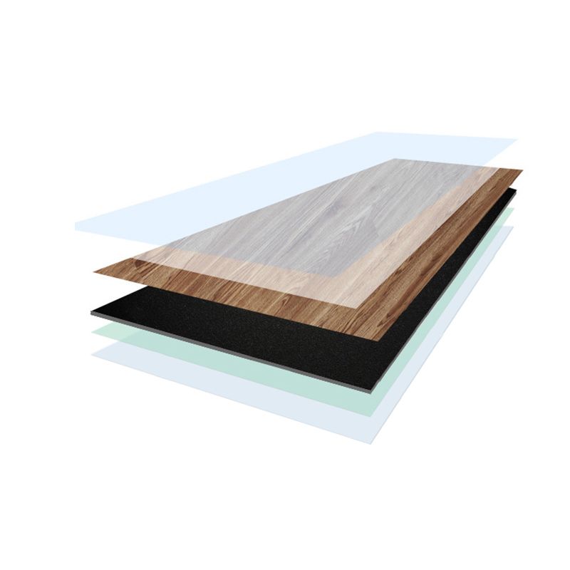 BowLift | Square Edge Vinyl Floor Living Rooms PVC Flooring with Peel & Stick