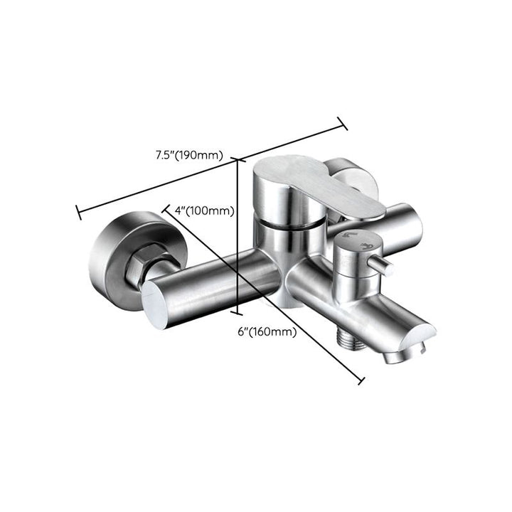 BowLift | Popular Bathtub Filling Station Trim 304 Stainless Steel Wall Mounted Bathtub Filling Station
