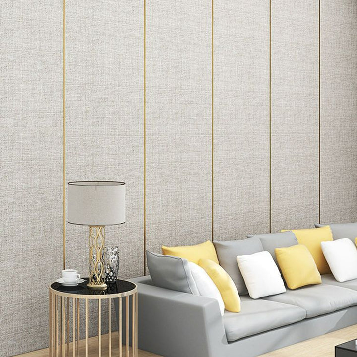 BowLift | Modern Wall Covering Panel Linen Wall Indoor Upholstered Panel