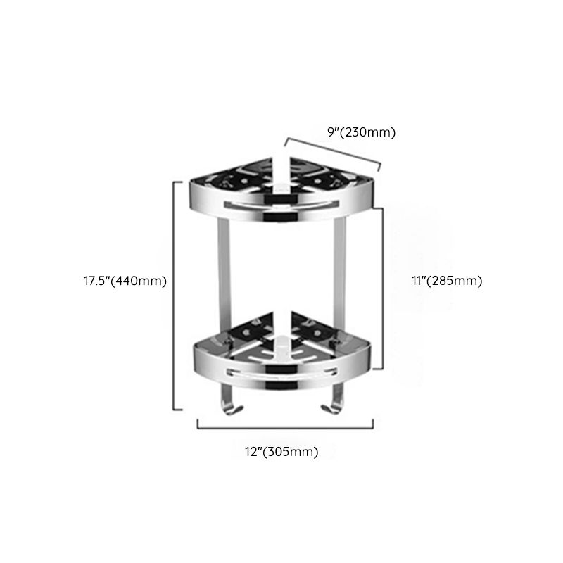 BowLift | Modern Stainless Steel Bathroom Shelf Paper Holder Bathroom Accessory Set