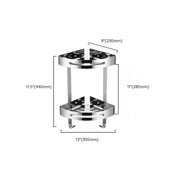 BowLift | Modern Stainless Steel Bathroom Shelf Paper Holder Bathroom Accessory Set