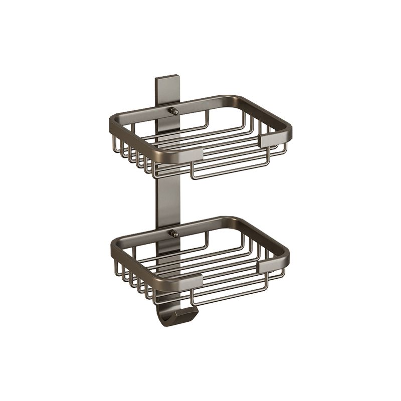 BowLift | Modern Bathroom Accessory Set Shelf Black/Silver/Grey Bathroom Accessories Set