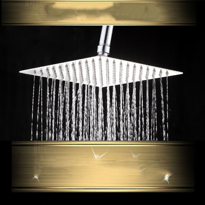 BowLift | Swiveling Rain Shower Head Wall Mounted Concealed Full Copper Pressure Shower