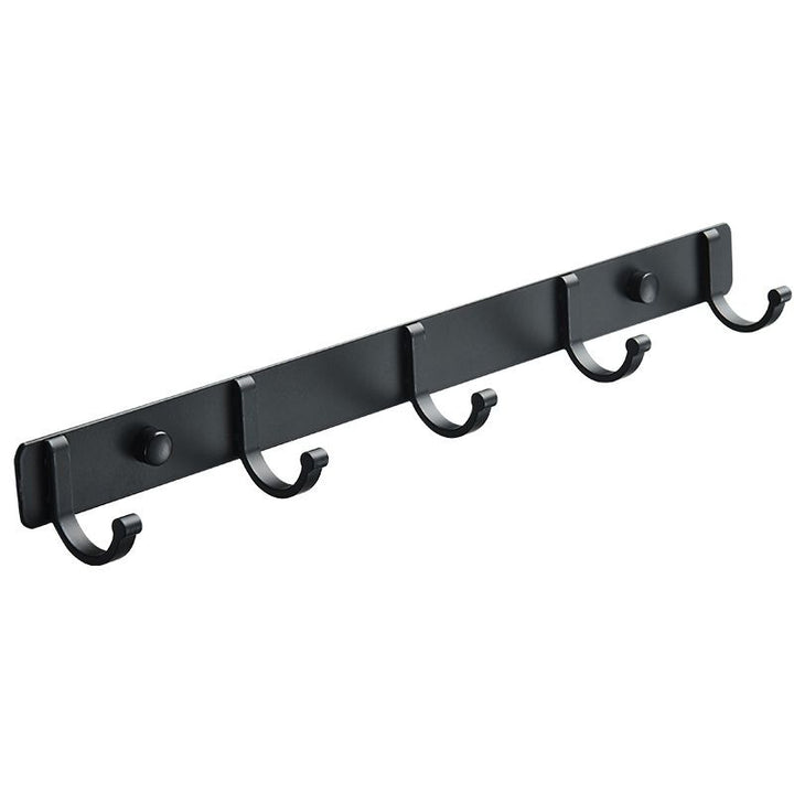BowLift | Modern Bathroom Accessory Set Silver/Black Bathroom Accessory Kit