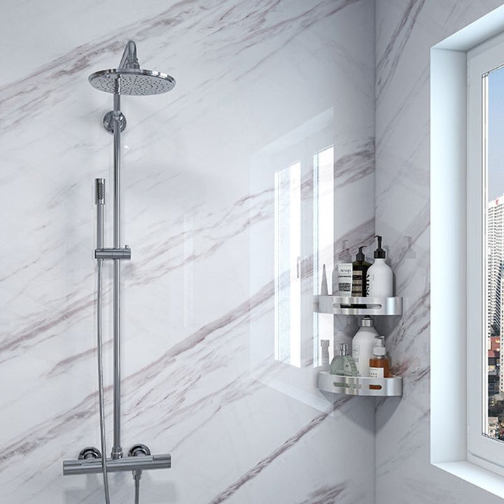 BowLift | Modern Peel and Stick Tile Vinyl Smooth Back Wall Wallpaper