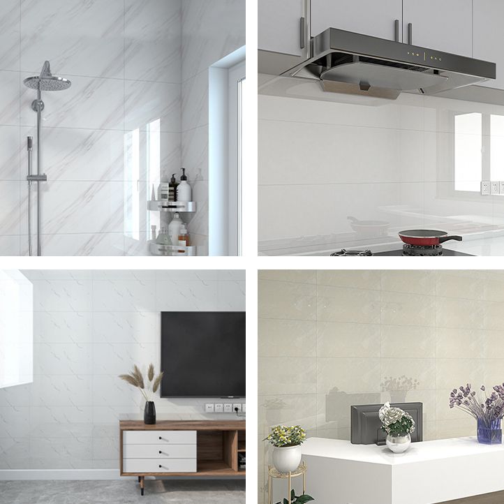 BowLift | Marble Effect Single Tile 30 cm x 60 cm Waterproof Back Tile Rectangular Wall Tile