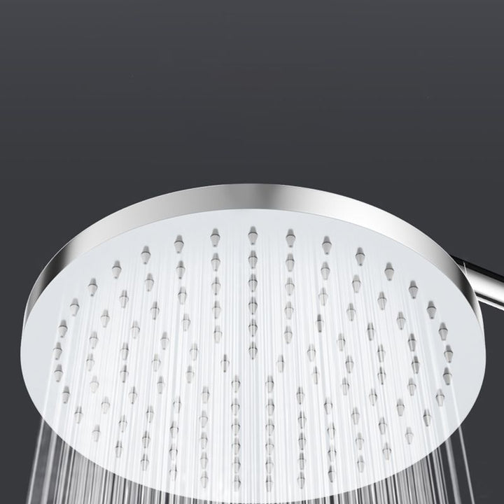 BowLift | Metal Shower Combo Contemporary Fixed Shower Head with Round and Rectangular Shape