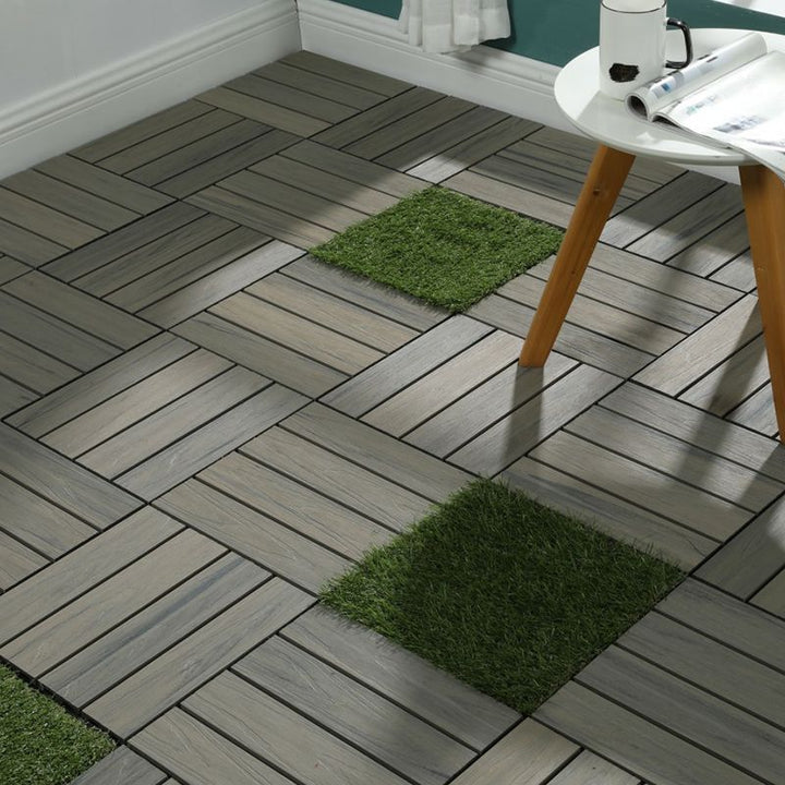 BowLift | Square Click Paver Tiles Striped Pattern Tiles