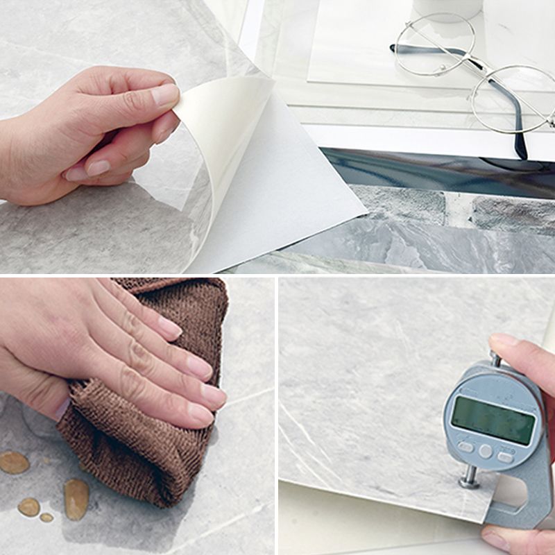 BowLift | Rectangular fireproof tile PVC Single Peel & Stick tile for Backsplash Wall