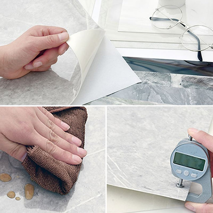 BowLift | Rectangular fireproof tile PVC Single Peel & Stick tile for Backsplash Wall