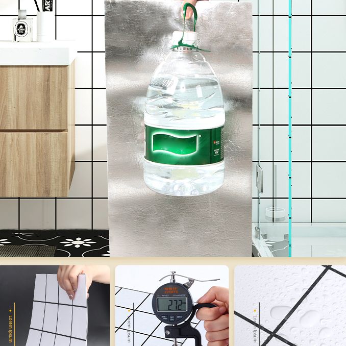 BowLift | Modern mosaic tile for peeling and sticking for the bathroom backsplash