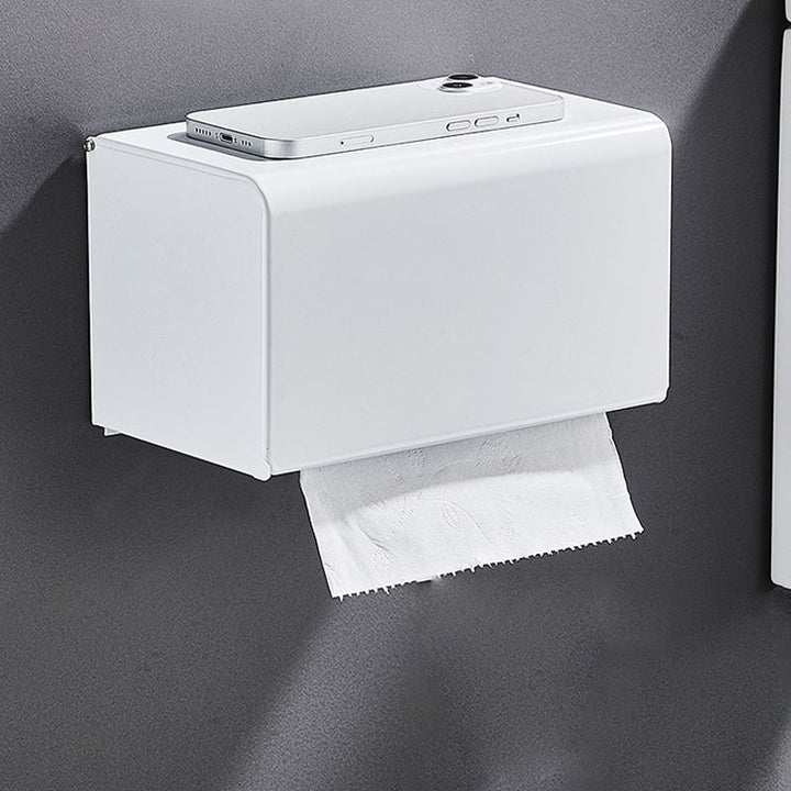 BowLift | Modern Bathroom Accessory Set Towel Bar Bathroom Shelf White Bathroom Accessory Set