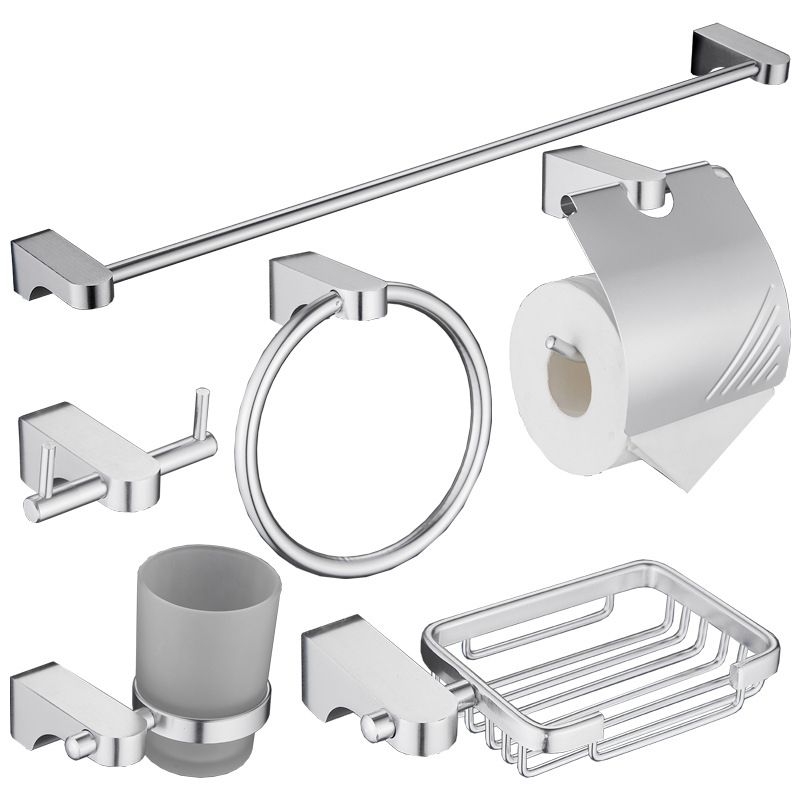 BowLift | 6-piece chrome bathroom accessory as a single item or as a set with towel ring bar