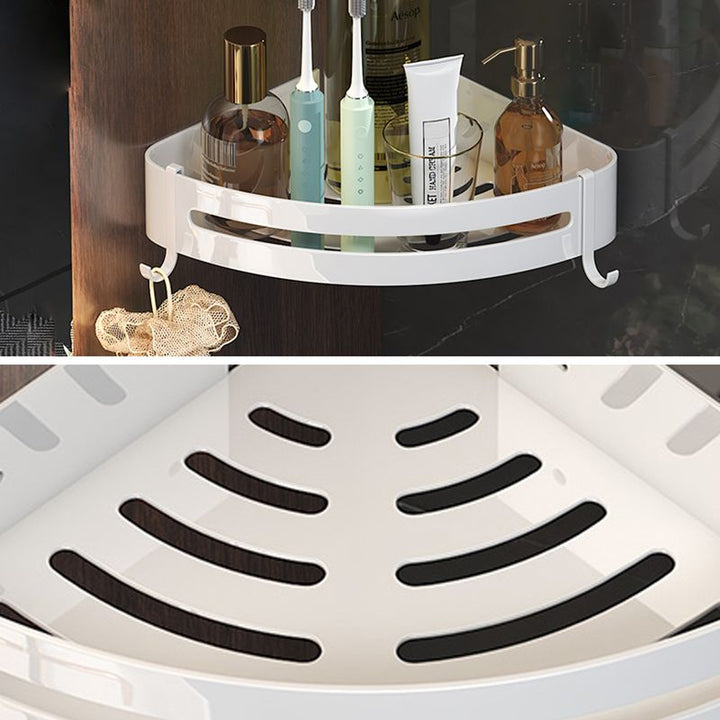 BowLift | Modern white bathroom accessories as a single piece or in a set made of metal