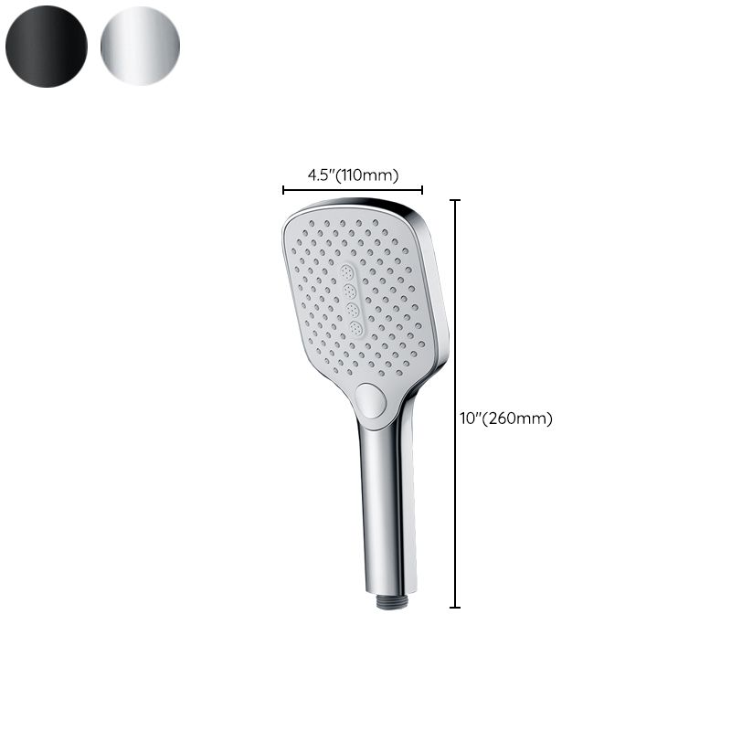 BowLift | Contemporary Fixed Shower Head Square Metal Shower Head Combo