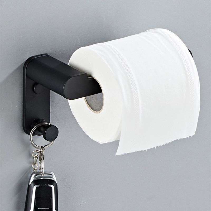 BowLift | Metal Bathroom Set 5-piece Modern Style Black Bathroom Accessories Set