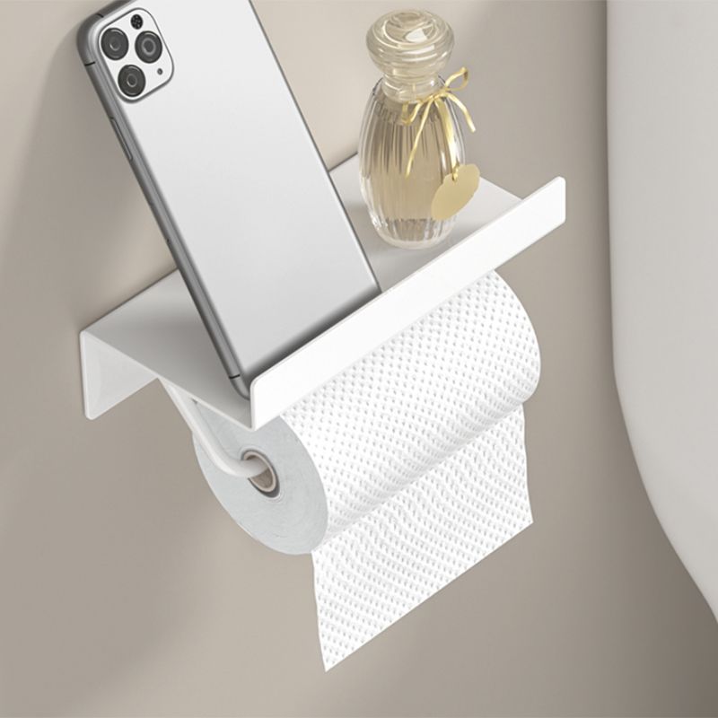 BowLift | Modern White Bathroom Accessories Set Bathroom Shelf Paper Holder Bathroom Accessories Kit