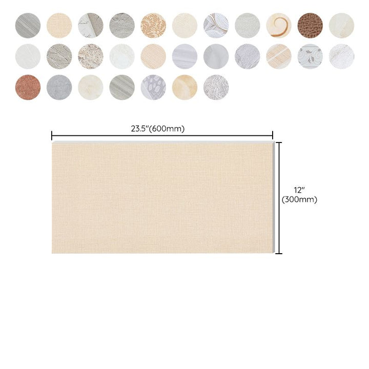BowLift | Modern Peel and Stick Tile Ceramic Single Plate Rectangular Peel & Stick Mosaic Tile