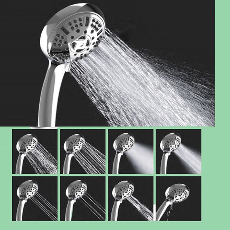 BowLift | Modern Shower Head for Bathroom 9-Jet Round Wall-Mounted Shower Head