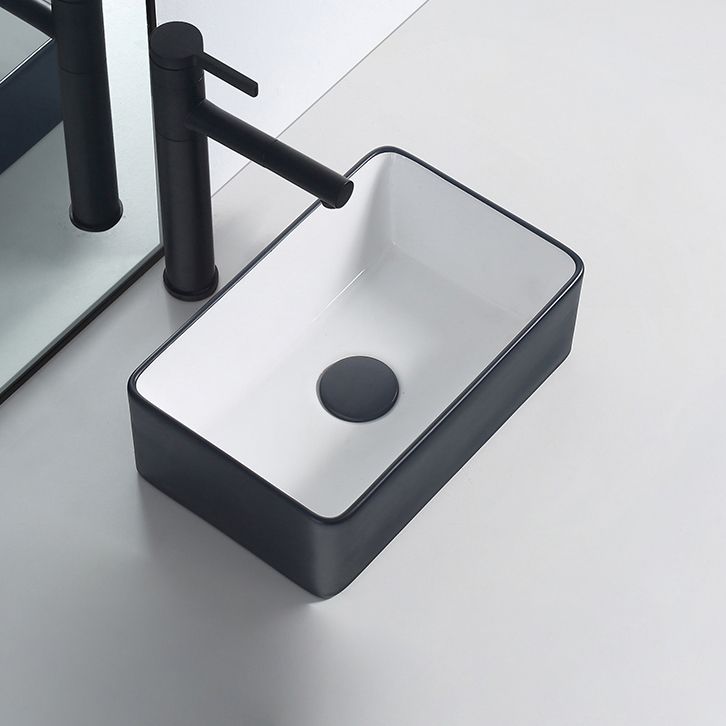 BowLift | Modern porcelain floor washbasin Rectangular washbasin for the bathroom