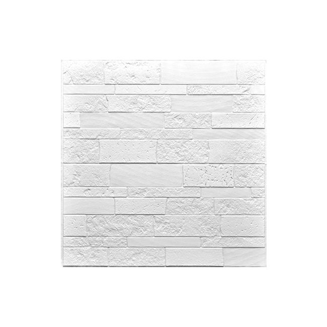 BowLift | Industrial 3D Brick Wall Plank Bathroom Living Room Wall Panel Set of 10