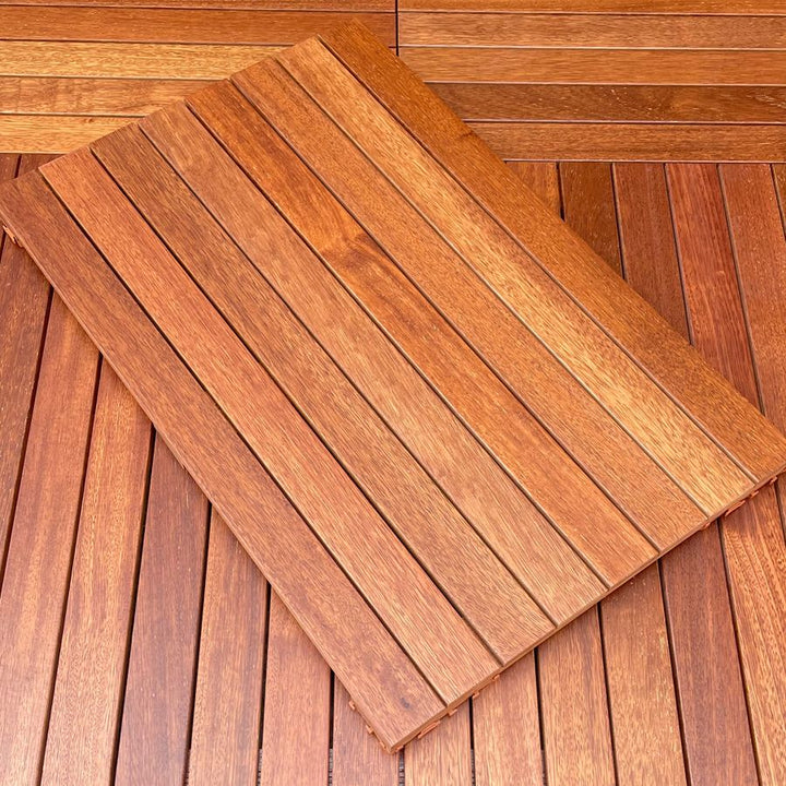 BowLift | Outdoor Patio Wood Decking Interlocking Plank
