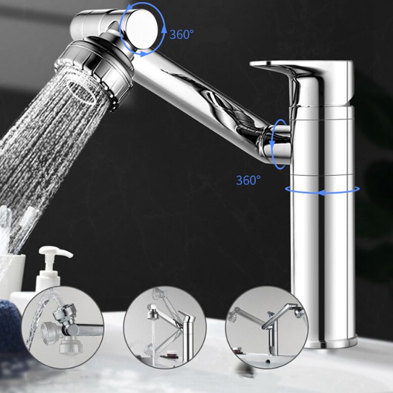 BowLift | Glam Style Faucet Single Handle Basin Mixer with Waterfall Spout