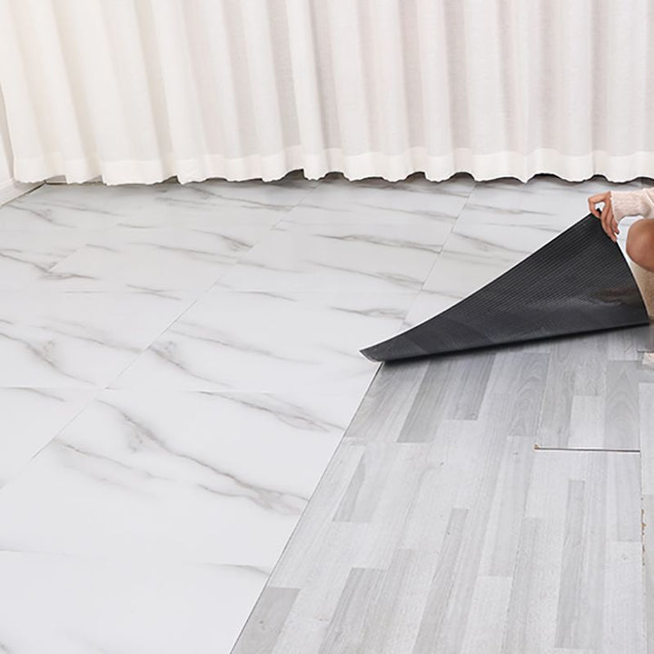 BowLift | Indoor Vinyl Floor Peel and Stick PVC Marble Print Square Floor