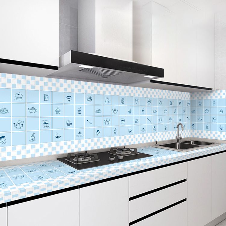BowLift | Modern splash protection wall tile PVC self-adhesive wallpaper for kitchen backsplash