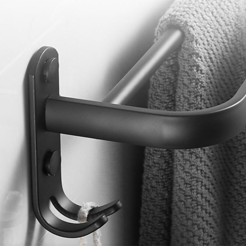 BowLift | Modern Black Bathroom Accessory Set Paper Holder Towel Bar Bathroom Fixtures Set