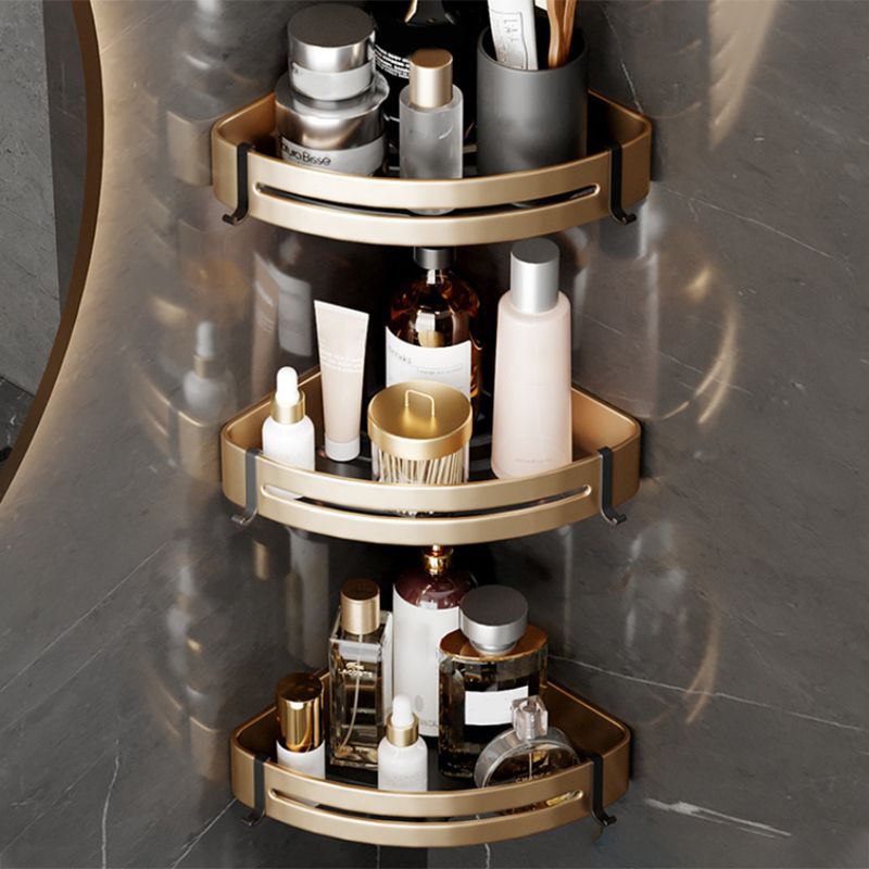 BowLift | Modern Gold Bathroom Accessories Set Bathroom Shelf Bathroom Accessories Set