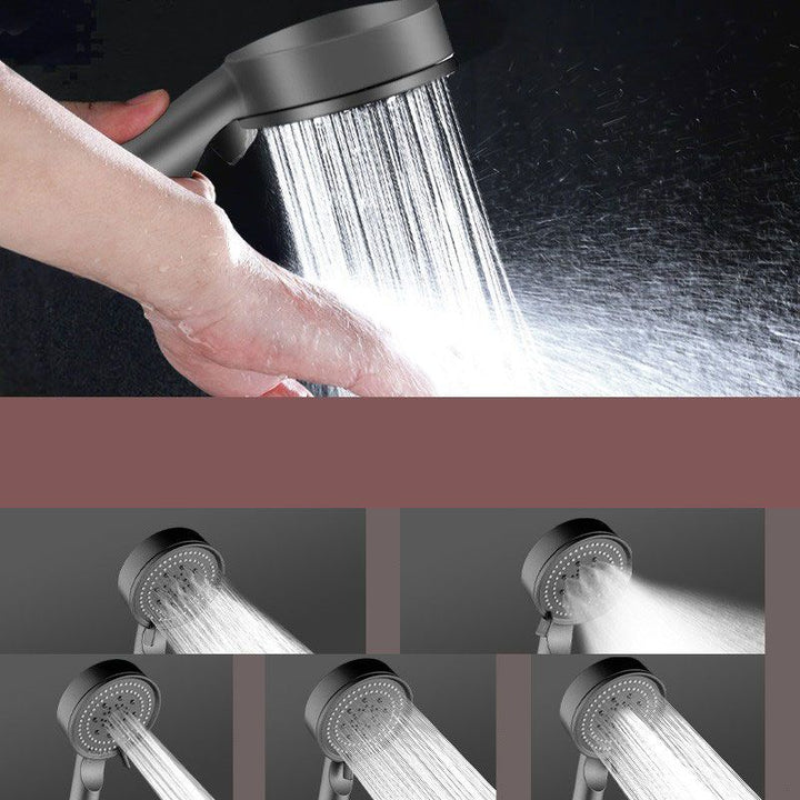BowLift | Contemporary Shower Head Combination Hand Shower Plastic Wall Mount Round Shower Combination
