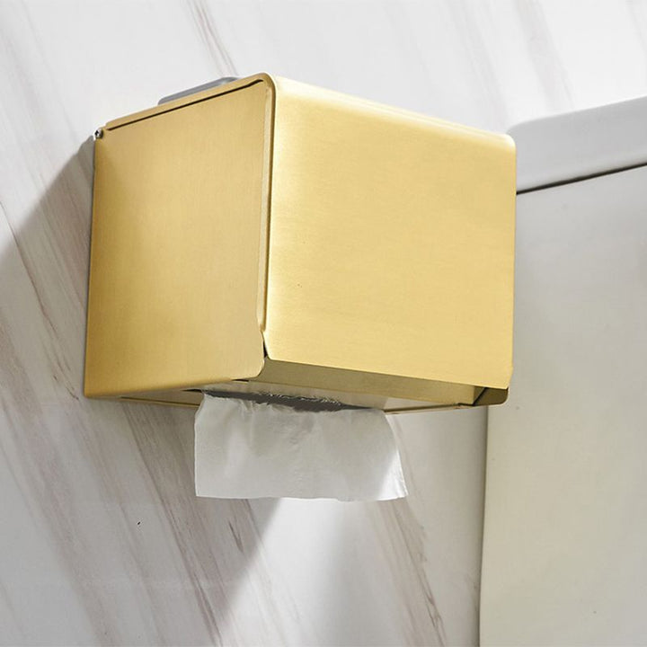 BowLift | Modern Bathroom Hardware Paper Holder Bathroom Shelf Gold Bathroom Accessories Set