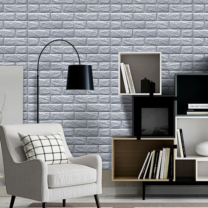 BowLift | Modern Wall Shelf 3D Brick Bedroom and Living Room Wall Panels