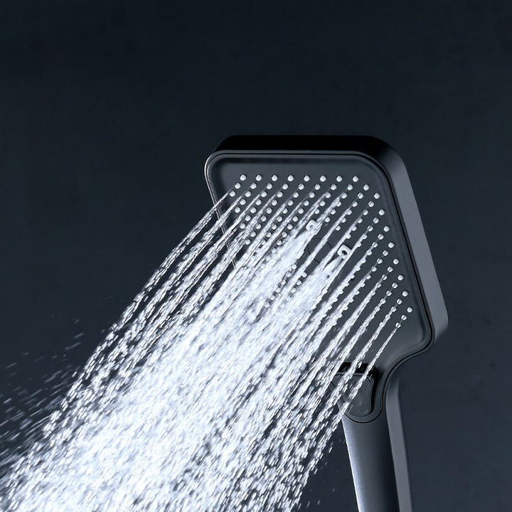 BowLift | Square Showerhead Combo Modern Rainfall Adjustable Showerheads