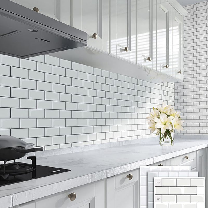 BowLift | Modern Wallpaper Field Tile/Single Tile Peel and Stick Back Splash Kitchen