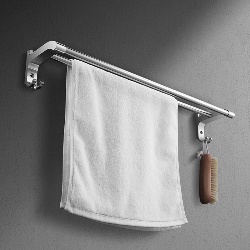 BowLift | Modern Silver Bathroom Fixtures Set Metal Bathroom Accessories Kit