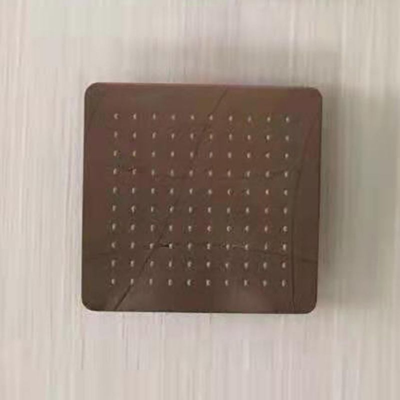 BowLift | Stainless Steel Square Shower Head Standard Spray Pattern Wall Mounted Shower Head