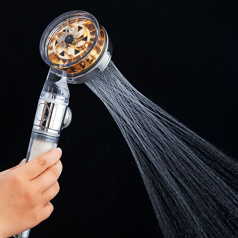 BowLift | Contemporary Handheld Supercharged Showerhead Round Turbo Spray Head