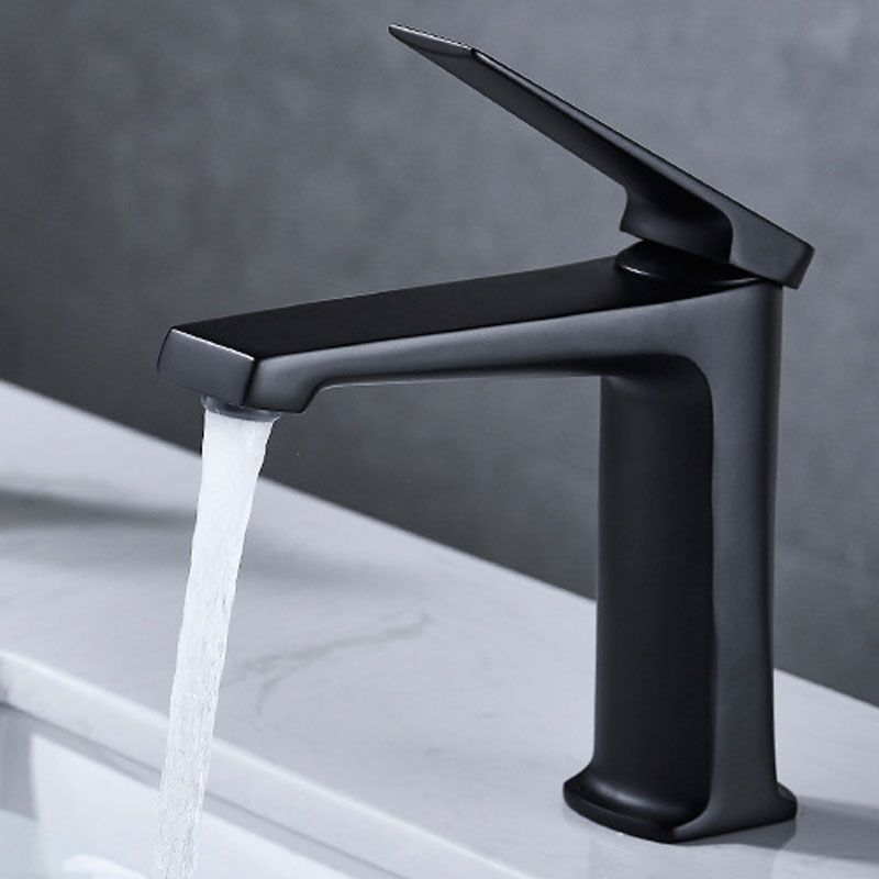 BowLift | Modern basin tap lever handle copper low arc basin tap